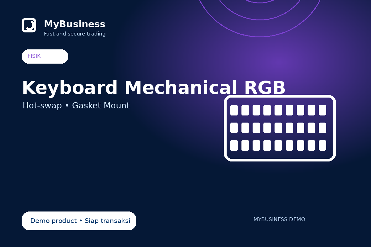 Keyboard Mechanical RGB Hot-swap