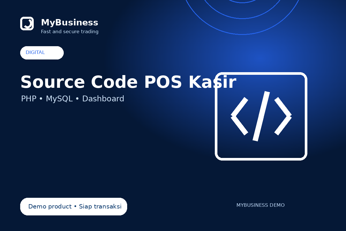 Source Code POS Kasir PHP MySQL